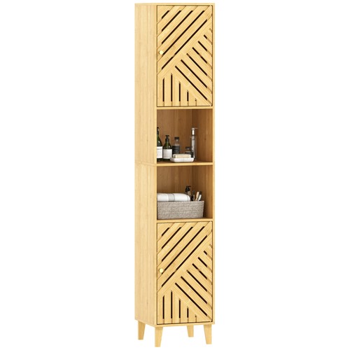 Homcom tall bathroom cabinet - homcom,