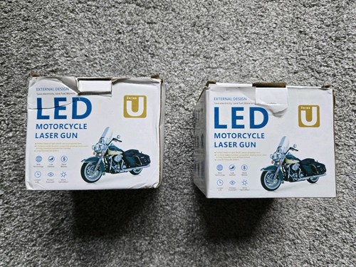 Two led laser gun motorcycle - laser,