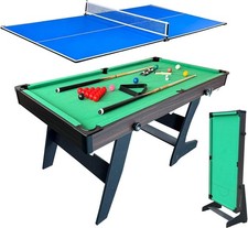 6FT Folding Snooker Pool Table