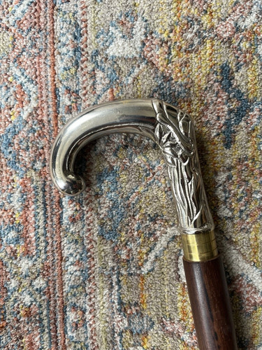 Antique style wooden cane - antique,