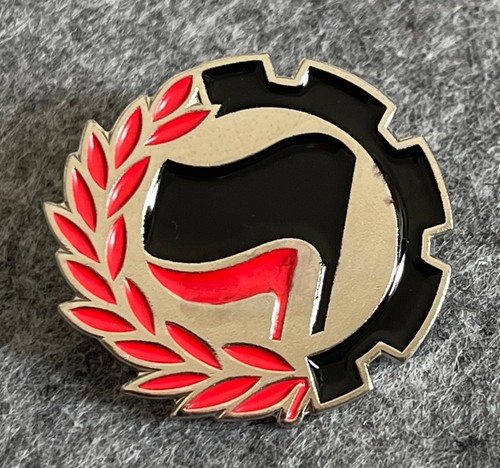 Antifa enamel pin badge - pin, afa