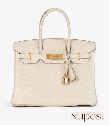 Hermès craie togo - craie,
