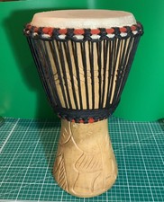 8” Djembe African Drum Goat