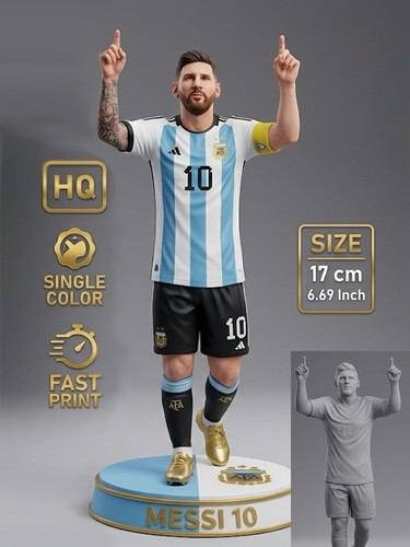 Messi statue - messi,