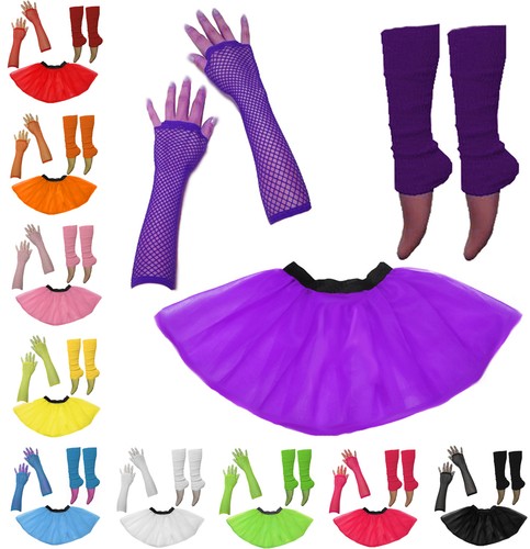 1980 neon tutu skirt - 1980's,
