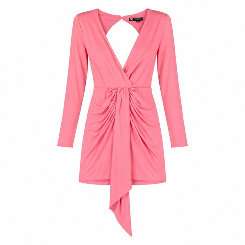 Zara pink ruched - zara,