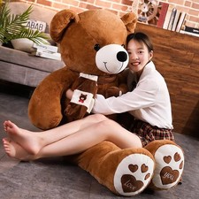 Large bear Teddy Bear Giant Teddy Bears Big Soft Plush Toys 80cm New uk