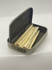Antique Matchbox, silver