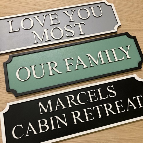 Personalised wooden street - wooden,