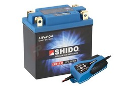 KAWASAKI KH 500 1976-1976 Shido Lithium Battery & Charger
