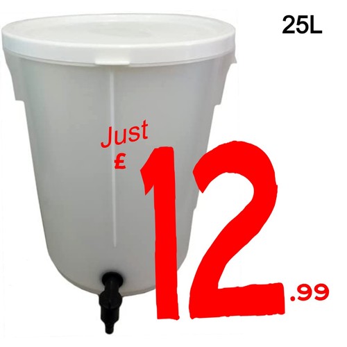 Litre home brew - home, bucket