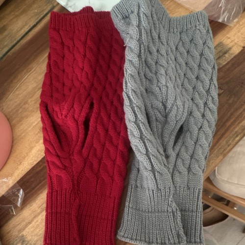 Cat dog warmers red - ,