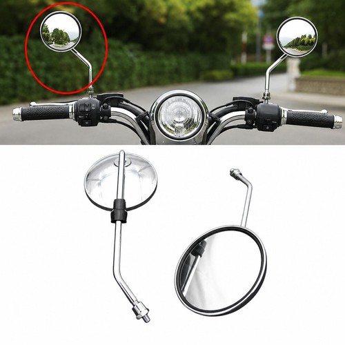 2pcs round motorcycle - round,