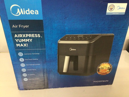 Midea black air - fryer, with
