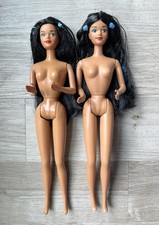 2 Vintage Barbie Midge, Native