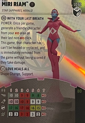 Heroclix l032 miri riam - #l032,