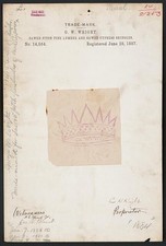 G W Wright 1887 Trademark