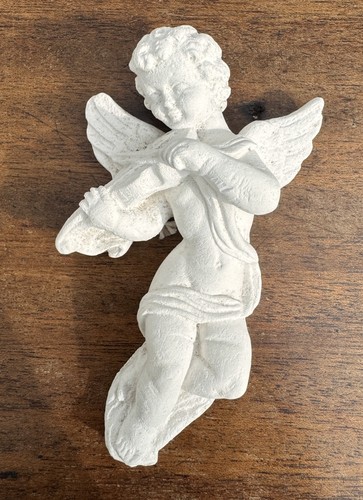 Vintage 12cm angel violin - vintage,