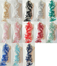 3D EXTRA LONG  Beaded Applique