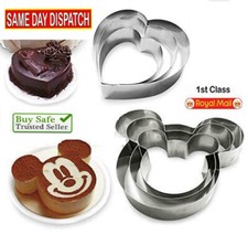 3pc Cake Baking Tin Anniversary,Birthday,Party,Wedding Cake Cutting Tool Mould 