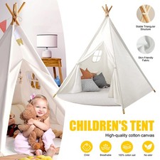 Kids Large Canvas Lace Teepee