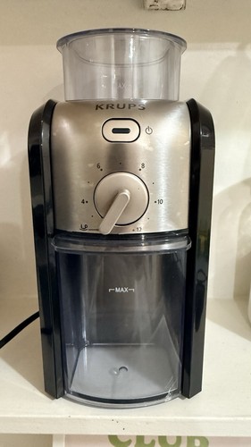 Krups gvx2 burr coffee bean - coffee,
