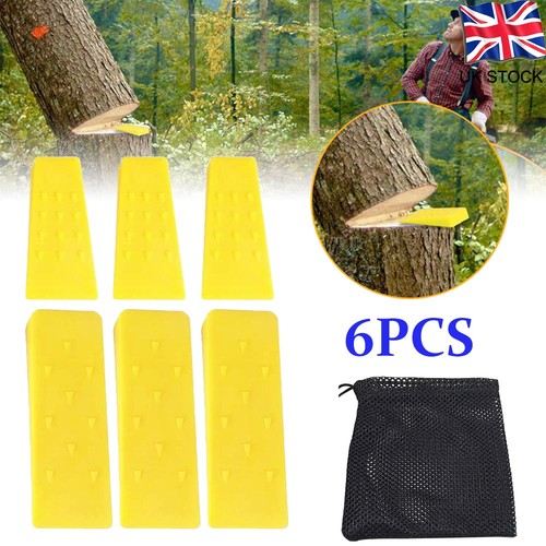 Tree felling wedges with - tree,