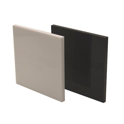 Black white perspex - black, perspex®