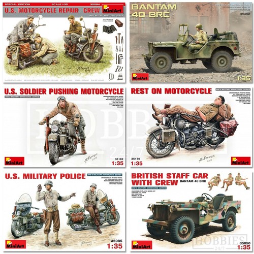 Miniart ww2 vehicles - miniart, 1/35