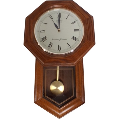 Seiko quartz wall clock roman - quartz,