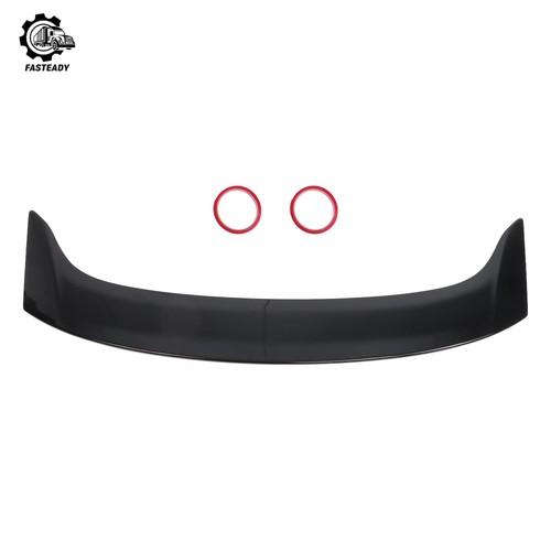 Rear spoiler gloss black wing - rear,