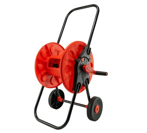 Garden hose cart - garden, on