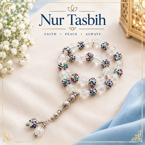 Nur tasbih beads islamic - tasbih,
