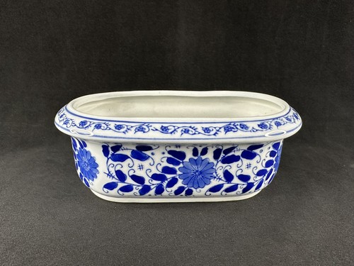 Vintage oval chinoiserie style - chinoiserie,