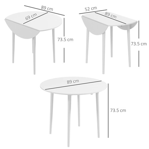 Extendable dining table round - extendable,