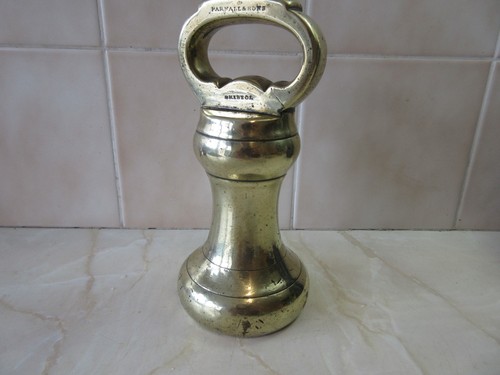 Vintage 7lb brass - , weight