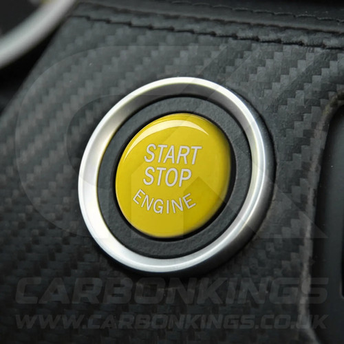 Gloss yellow start stop engine - stop,