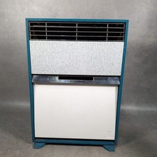 Vintage Valor Modulette Paraffin Space Heater Blue Dual Burner Industrial 1960s
