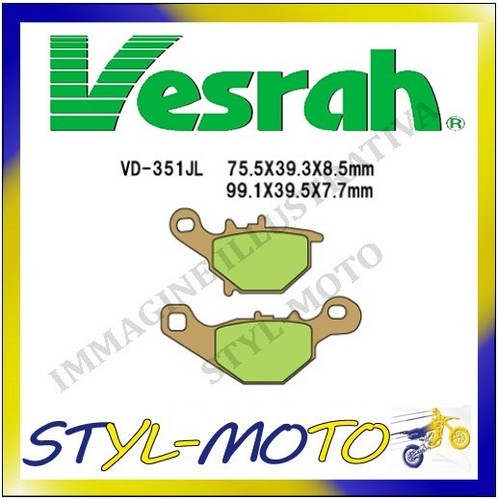 351sjl front sintered - vd-351sjl, brake