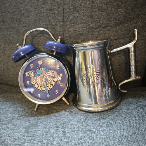 Bullseye metal tankard - metal, and