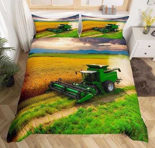 Tractor bedding duvet cover - bedding,