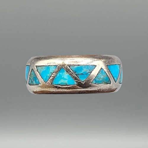 Western triangular blue - western,
