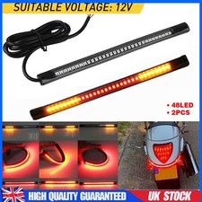 2X Motorcycle LED Strip Brake