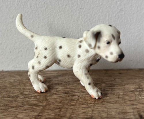 Schleich dalmatian dog - dalmatian, puppy