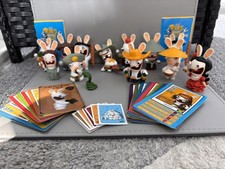 Raving Rabbids 12 x Figures