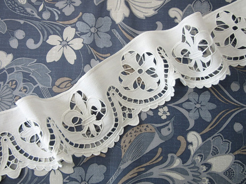Metre vintage white - metre, linen