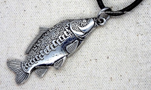 Mirror carp fishing pendant - mirror,
