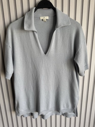 Blue grey shirt sleeve - h&m,