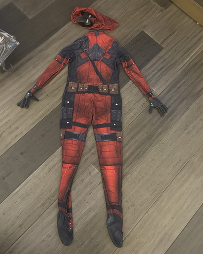 Deadpool boys costume jumpsuit - boys,