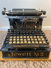 Antique Jewett No 2 Typewriter